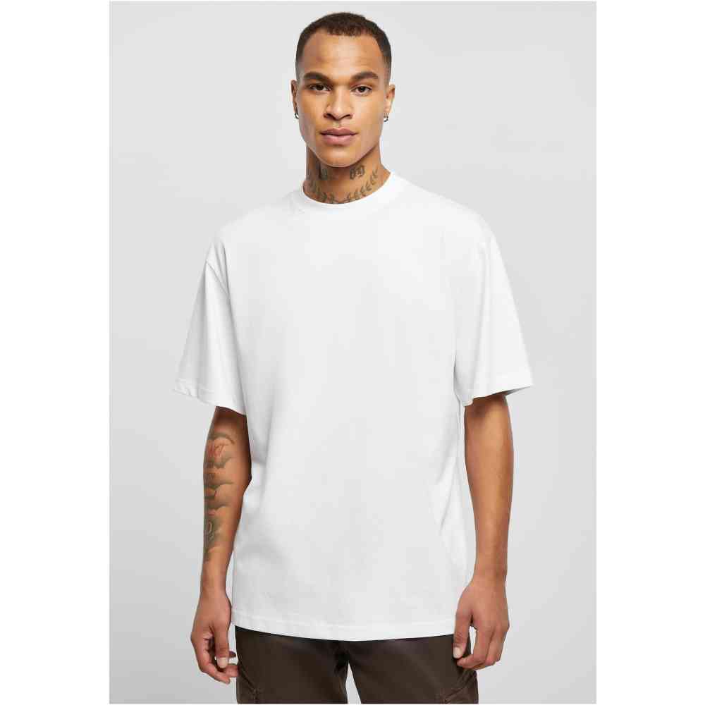 Urban Classics - Tall 2pack Herren TShirt - Weiß/Weiß